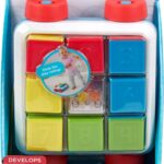 Fisher Price Βαγονάκι Με Τουβλάκια - (GJW10)