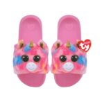 TY Beanie Boos Πλαστικές Παντόφλες Fantasia Μονόκερος -  Μέγεθος Μ: 27-30 (17-19εκ / 5-6χρ)  (1607-95431)