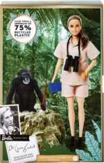 Barbie Jane Goodall Συλλεκτική Κούκλα - (HCB82)