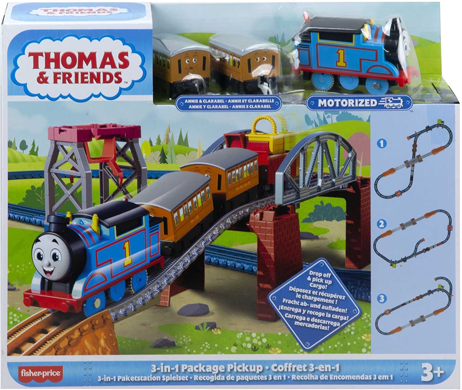289881aa-3db2-9fc7-73d6-01840a19ef68.jpg Thomas & Friends Σετ Δημιουργίας 3 Σιδηροδρομικές Διαδρομές (HGX64) - Image 1