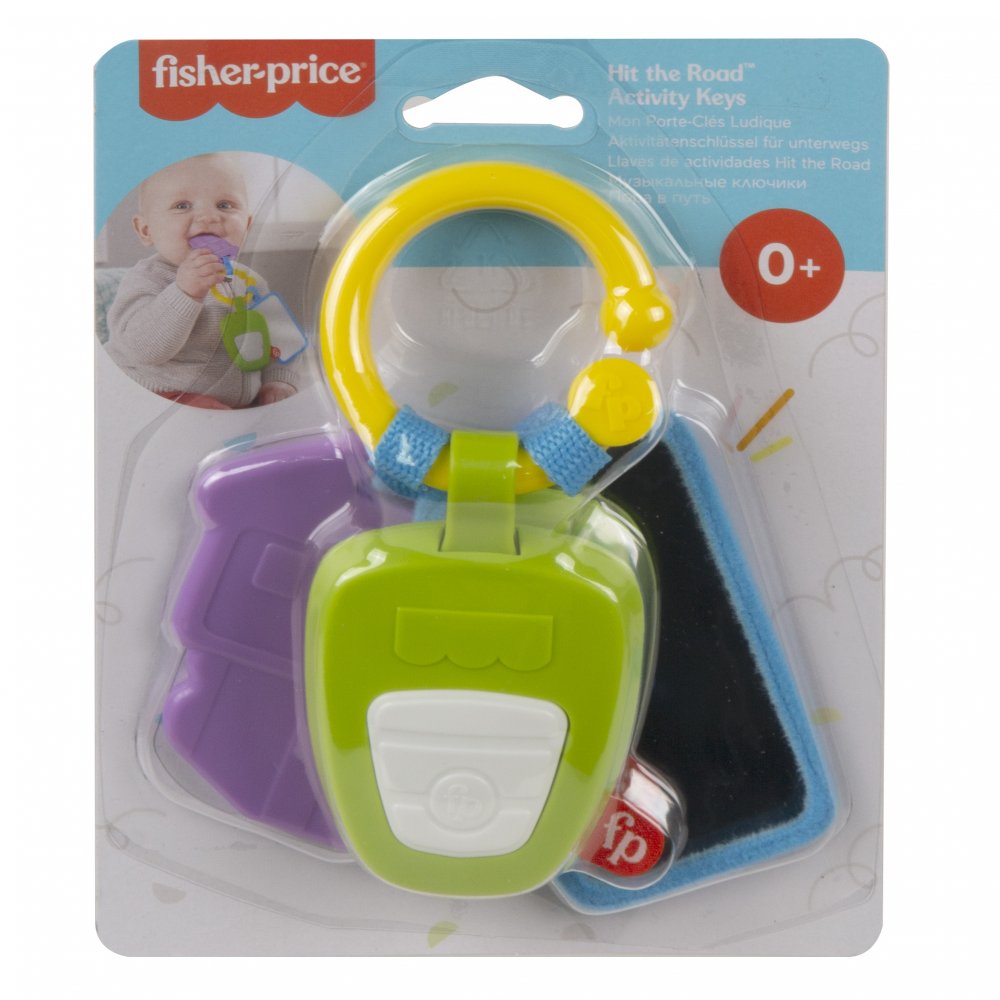 2c779679-aa5c-dc17-0a7a-01840a381823.jpg Fisher Price Κλειδάκια Κουδουνίστρες - (GWW64) - Image 1