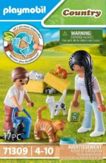 Playmobil Country - Οικογένεια με Γατούλες (71309)