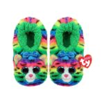 TY Beanie Boos Παντόφλες Σοσόνια Tigerly Γατούλα - Μέγεθος Μ: 27-30 (17-19εκ / 5-6χρ)  (1607-95342)