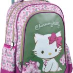 Τσάντα Trolley Δημοτικού Charmmy Kitty Cherry Flower - (335-06074)