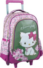 Τσάντα Trolley Δημοτικού Charmmy Kitty Cherry Flower - (335-06074)