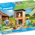 Playmobil Ταΐζοντας τα Κουνελάκια - (70675)