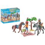 Playmobil Horses of Waterfall -Starter Pack Βόλτα Στην Παραλία Με Την Amelia Και Τον Ben (71470)
