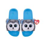 TY Beanie Boos Πλαστικές Παντόφλες Slush Χάσκι Σκυλάκι - Μέγεθος L: 31-33 (18-21εκ / 6-8χρ) (1607-95462)
