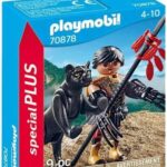 Playmobil Special Plus - Πολεμιστής με Μαύρο Πάνθηρα (70878)