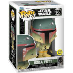 Funko Pop! Disney Star Wars: Fett Legacy - Boba Fett (Glows in the Dark) #735 Bobble-Head Vinyl Figure (82723)