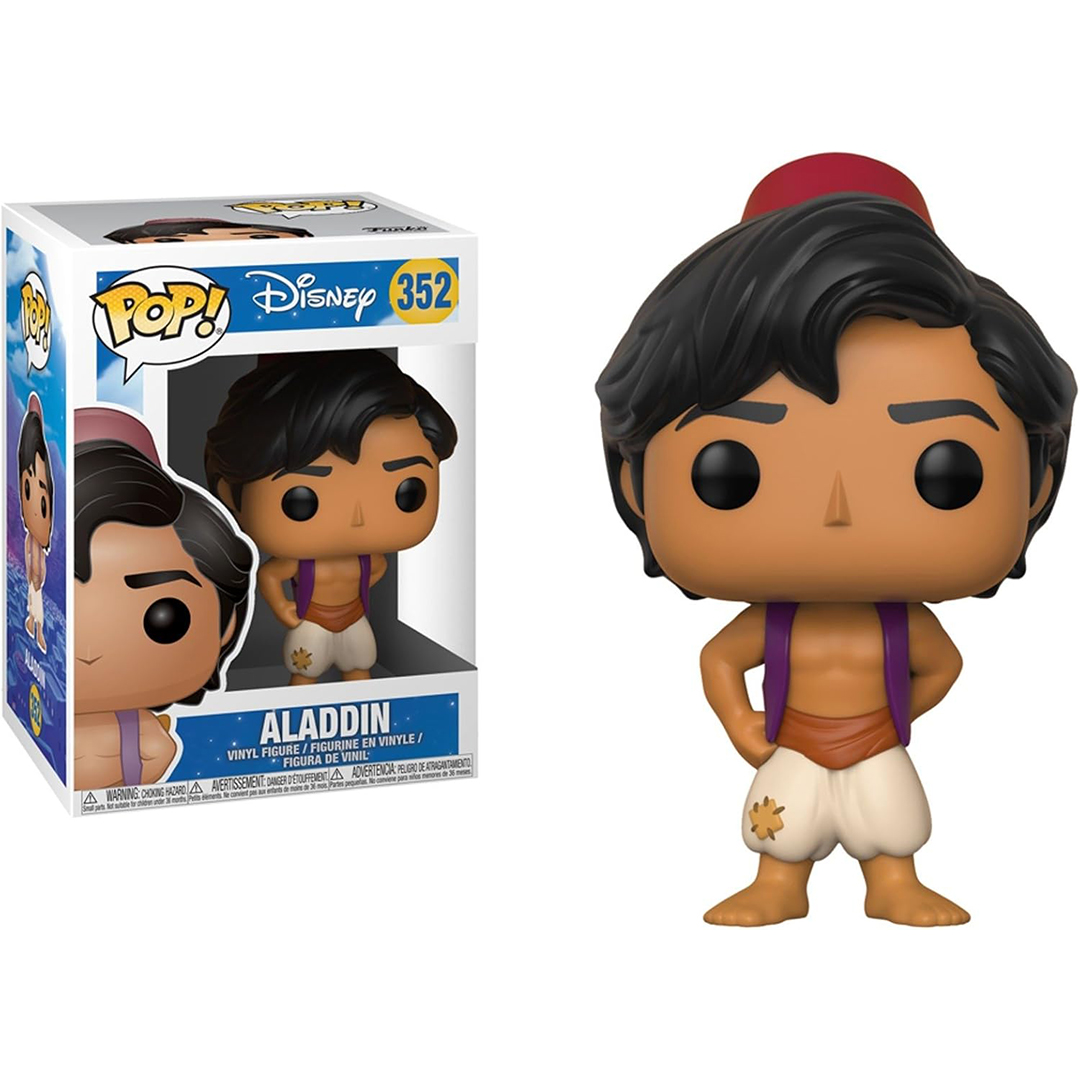 5d0b8f39-cf02-c03e-e16c-0193082725d2.jpg Funko Pop! Disney: Aladdin - Aladdin #352 Vinyl Figure (23044) - Image 1