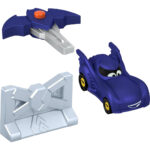 Fisher-Price Αυτοκινητάκι Dc Batwheels Bam the Batmobile με Κλειδί που εκτοξεύεται για σύγκρουση, Κλίμακας 1:55 (HRJ53-HRJ54)