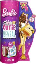 Barbie Cutie Reveal Κούκλα Με Βελούδινη Στολή Γάτα (HHG18-HHG20) - Image 3