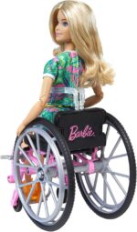 Barbie Fashionistas Κούκλα Μα Αναπηρικό Αμαξίδιο - (GRB93) - Image 3