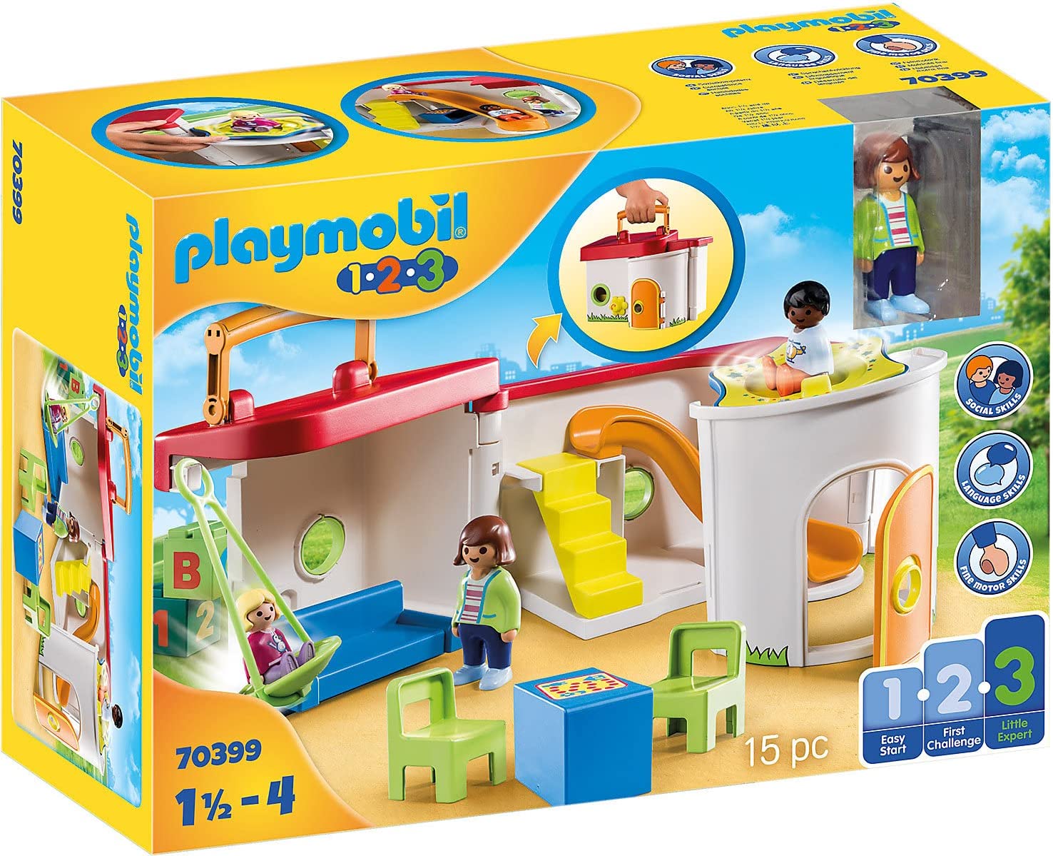 715a046f-3836-19fa-1628-018485206282.jpg Playmobil 1.2.3 - Παιδικός Σταθμός Βαλιτσάκι - (70399) - Image 1