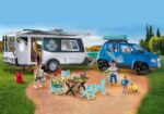 Playmobil Family Fun -  Οικογενειακές Διακοπές με Ρυμουλκούμενο Τροχόσπιτο (71423) - Image 2