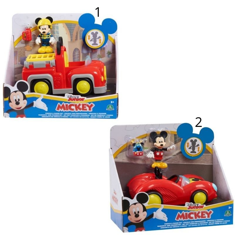 78e2cce5-520a-85a5-0d80-0183d630d9d1.jpg Mickey Φιγούρα Με Όχημα - (MCC06111) - Image 1
