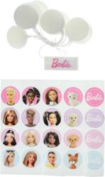Διακοσμητικό Φωτιστικό Barbie με Αυτοκόλλητα - (PP11802BR) - Image 2
