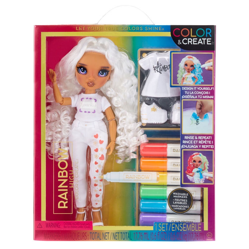 7edd4f1e-e982-cdf3-7004-0193687a9055.jpg Raibow High Set Color & Create Ζωγραφίζω (Μωβ Μάτια) (594147EUC) - Image 1