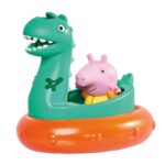 Peppa Pig Βρεφικό Παιχνίδι Μπάνιου Δινόσαυρος Με Φουσκωτό Σωσίβιο (1000-73106B) - Image 2
