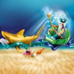 Playmobil Βασιλιάς της Θάλασσας με Άμαξα Καρχαρία - (70097)