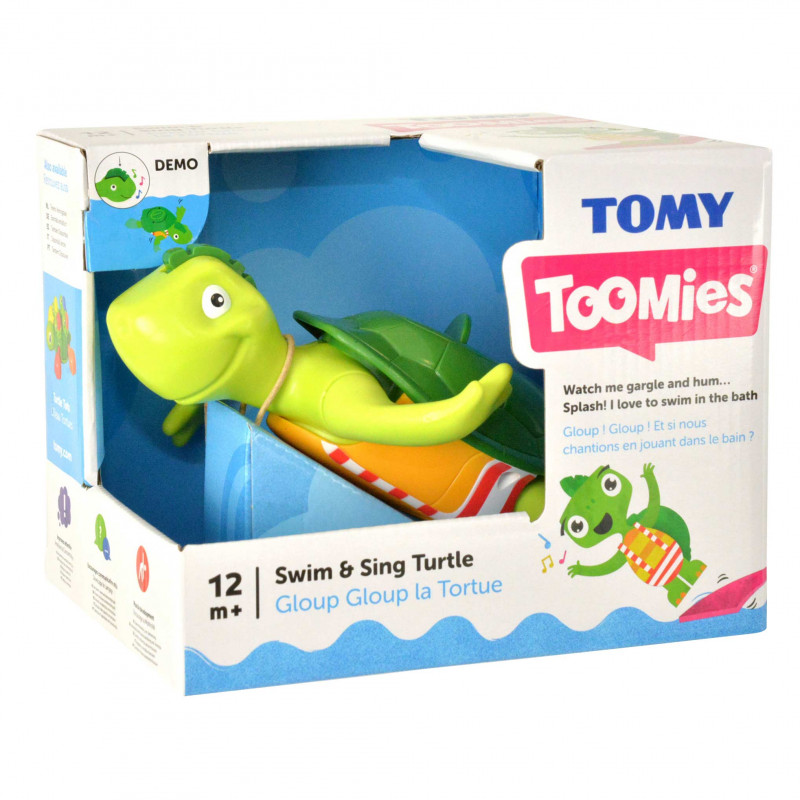 8607bb28-2a93-374b-b890-0183a326aee8.jpg TOMY Toomies Βρεφικό Παιχνίδι Μπάνιου Χελώνα Κολυμπώ Και Τραγουδώ Για 12+ Μηνών (1000-27121) - Image 1