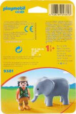 Playmobile Φύλακας Ζωολογικού Κήπου με Ελέφαντα - (9381) - Image 3
