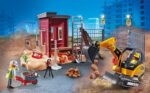 Playmobil Μικρός Εκσκαφέας με Ερπύστριες και Δομικά Στοιχεία - (70443) - Image 2