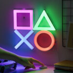 Playstation Φωτιστικό LED Neon Τοποθετείται στον Τοίχο (PP13130PSVN)