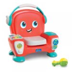 Baby Clementoni Βρεφικό Παιχνίδι Εκπαιδευτική Πολυθρόνα - Μιλάει Ελληνικά Για 18+ Μηνών (1000-63384)