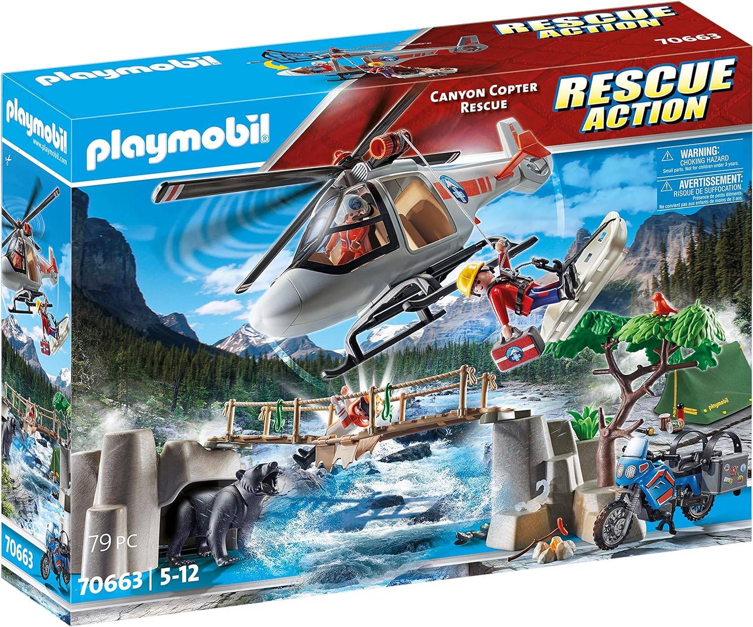 a3ad911b-8cc8-80c5-2ba0-01903470cb26.jpg Playmobil Rescue Action - Επιχείρηση Διάσωσης Μοτοσικλετιστή στο Βουνό (70663) - Image 1