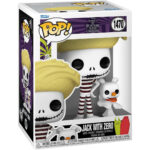 Funko Pop! Disney: The Nightmare Before Christmas - Jack with Zero (Beach) #1470 Vinyl Figure (80598)