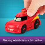 Fisher Price Batwheels Redbird Με Φώτα (HML24-HML26) - Image 5