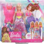 Barbie Dreamtopia Κούκλα Σετ Δώρου (GJK39-GJK40)