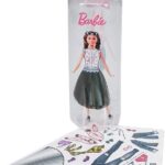 Διάφανο Παγούρι Barbie με Αυτοκόλλητα - (PP11656BR)