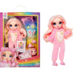 Rainbow High Junior PJ Party Κούκλα - Bella (Pink) 23cm (503675EUC)