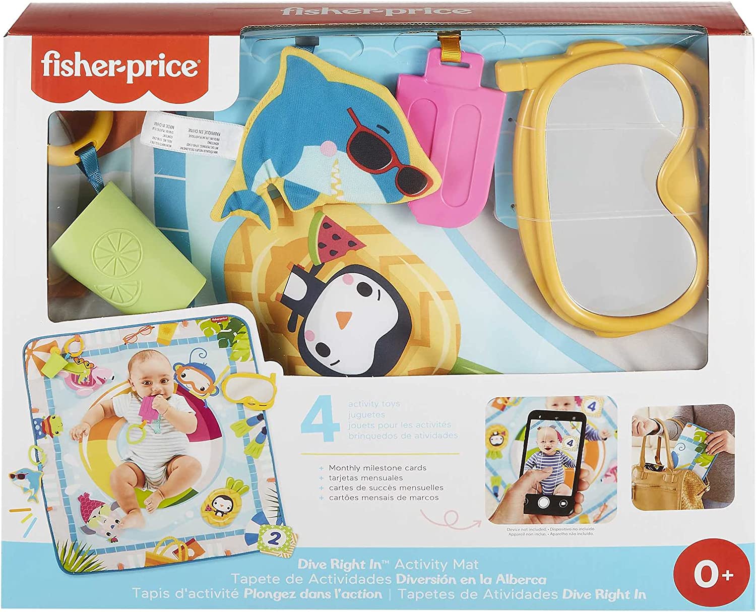 be97be5d-6283-9ff9-b61b-01840a11e7fa.jpg Fisher Price Μεγάλο Πάπλωμα Δραστηριοτήτων - (GRR44) - Image 1