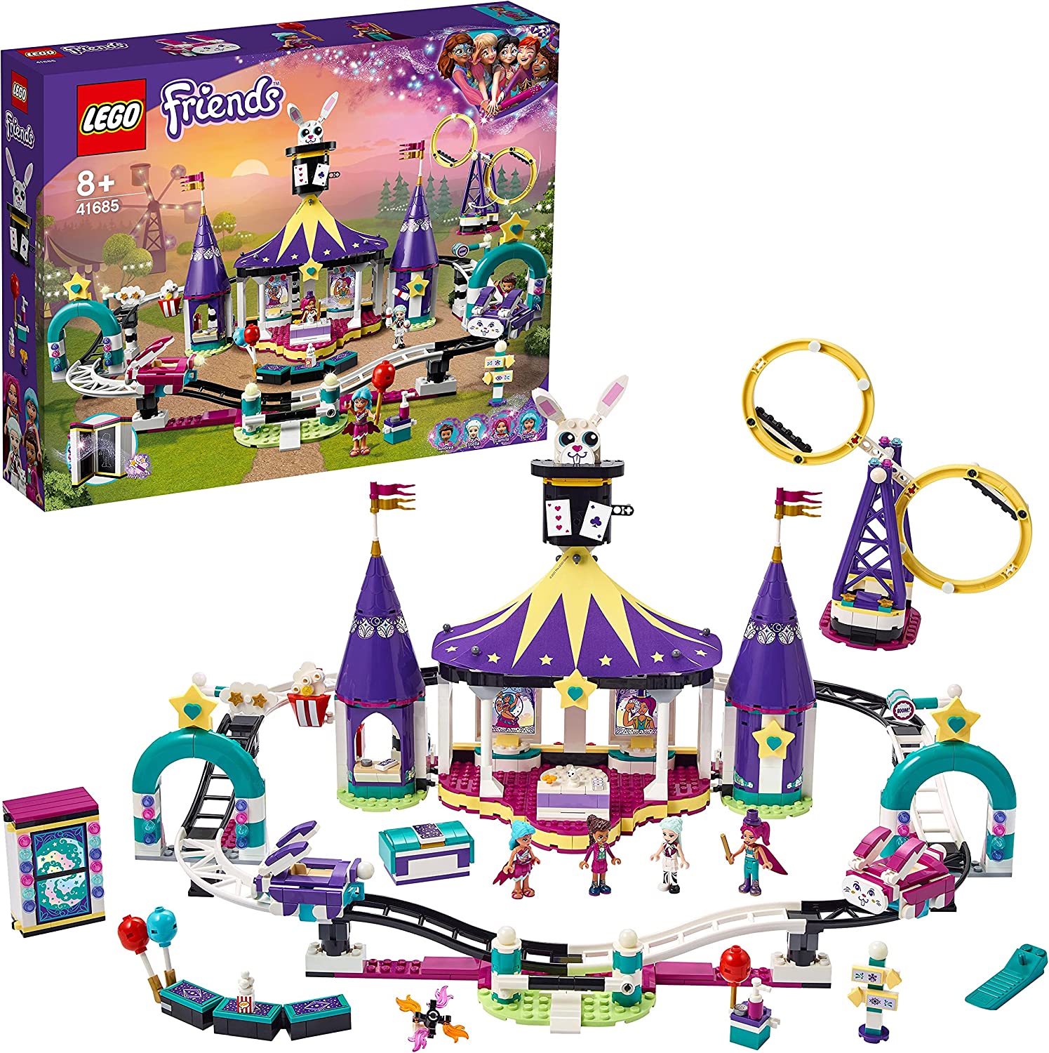 c0e90482-4619-0b50-e8d1-01842e60d065.jpg Lego Magical Funfair Roller Coaster (41685) - Image 1