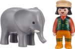 Playmobile Φύλακας Ζωολογικού Κήπου με Ελέφαντα - (9381) - Image 2