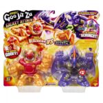 Goo Jit Zu Φιγούρες Dark Matter Terrack vs Sun Fyre Blazagon - (GJT33000)