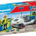 Playmobil City Action - Ηλεκτρικό Όχημα Οδοκαθαριστή (71433)