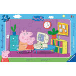 Ravensburger Παζλ Καρτέλα 15 Τεμ. Πέππα Το Γουρουνάκι (06123)