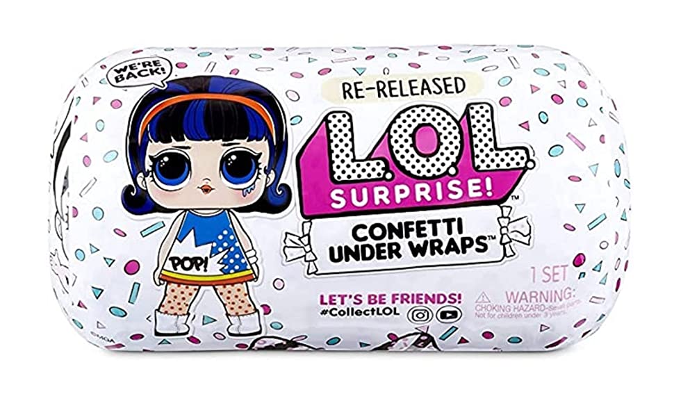 cda10972-2349-2c81-56e2-0183d5fcdb10.jpg Lol Surprise Confetti Under Wraps Κούκλα - (571469E7C) - Image 1