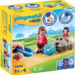 Playmobil Τρενάκι με Βαγόνι Σκυλάκι - (70406)