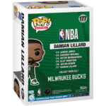 Funko Pop! NBA: Bucks - Damian Lillard #177 Vinyl Figure (83408) - Image 3
