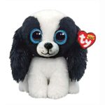 Ty Beanie Boos Sissy Χνουδωτό Σκυλάκι Λευκό & Μαύρο 15 Εκ. (1607-36570)