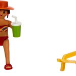 Playmobil Παραθερίστρια με Ξαπλώστρα - (70300)