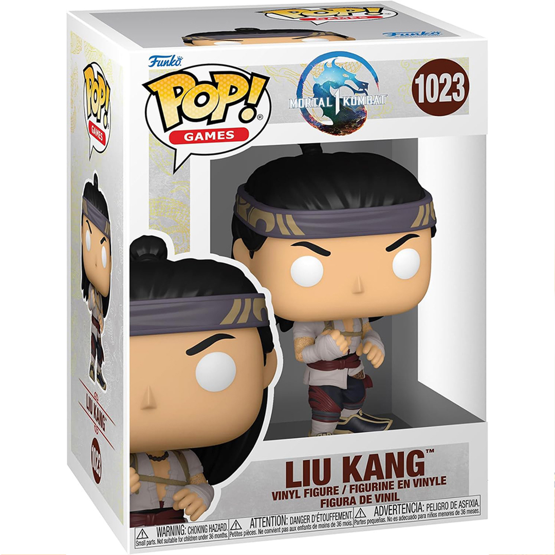 e4bb3e3b-2529-2f81-7efe-01934126c7f2.jpg Funko Pop! Games: Mortal Kombat - Liu Kang (God of Fire) #1023 Vinyl Figure (80276) - Image 1