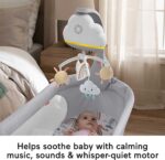 Fisher Price Περιστρεφόμενο Ουράνιο Τόξο Με Αισθητήρα Ανίχνευσης Κλάματος - (HBP40) - Image 4