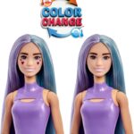 Barbie Pop Reveal Bubble Tea Κούκλα Και Αξεσουάρ Σετ Με Άρωμα Taro Milk (HTJ19)